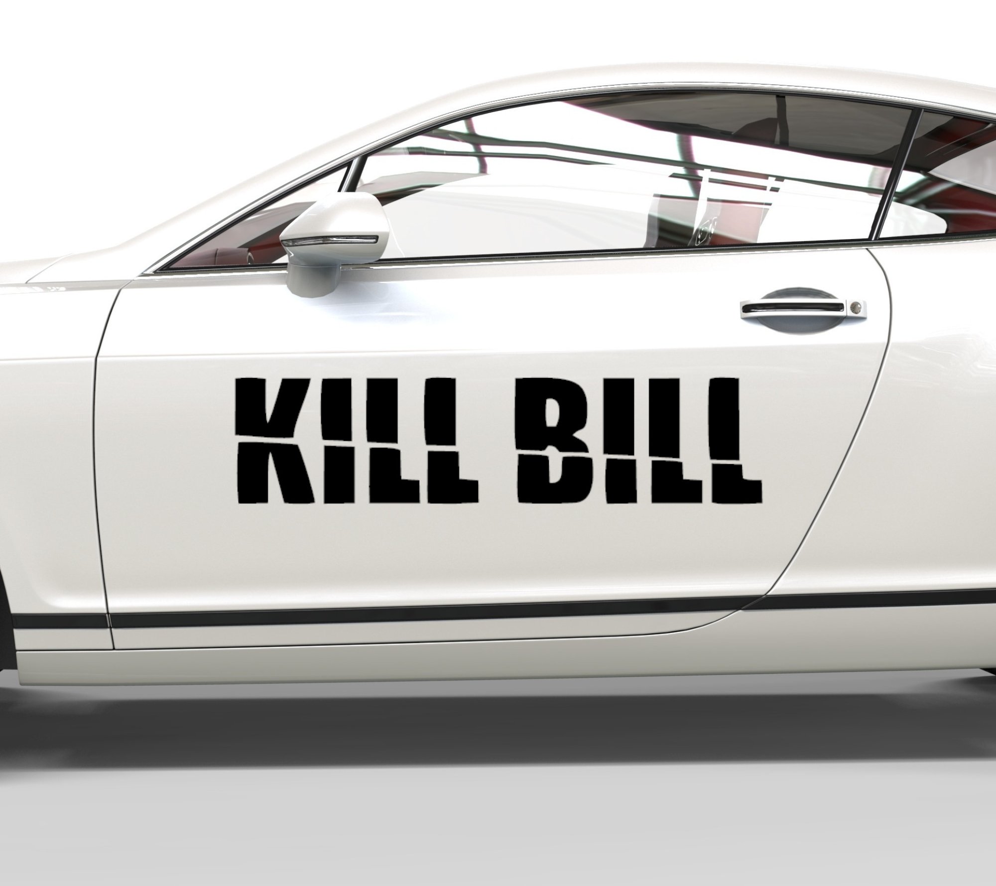 46094 Kill Bill Schriftzug Aufkleber